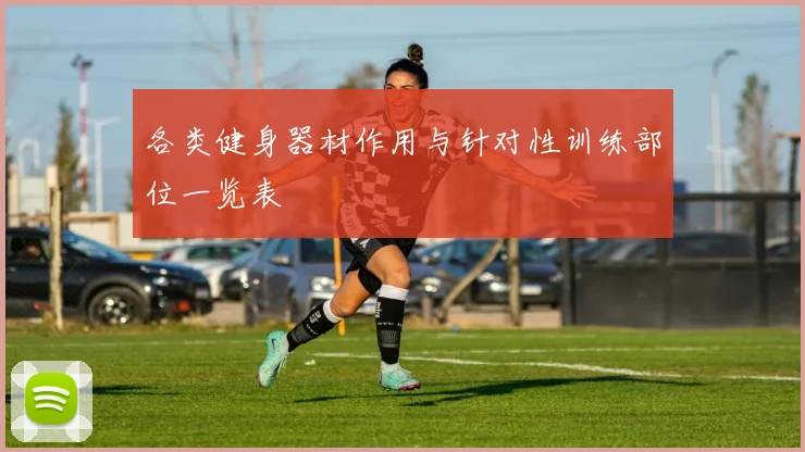 各类健身器材作用与针对性训练部位一览表
