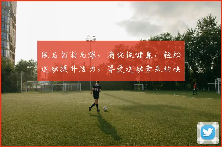 饭后打羽毛球，消化促健康，轻松运动提升活力，享受运动带来的快乐与健康